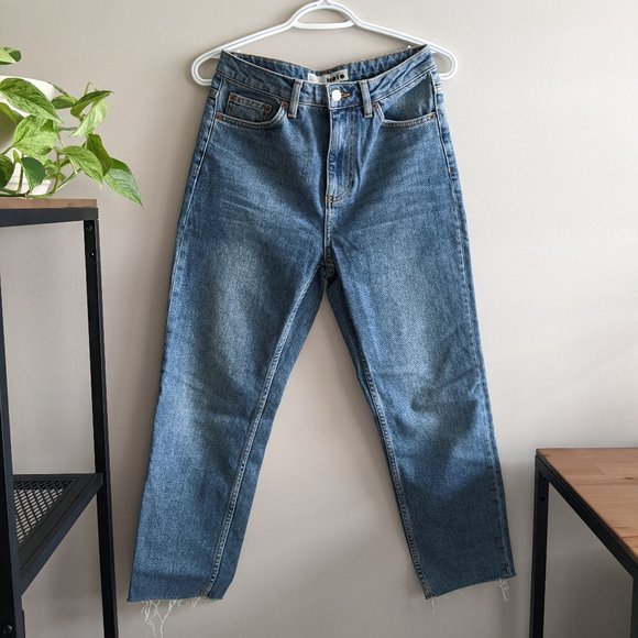Topshop straight leg jeans size 28 - Picture 1 of 3